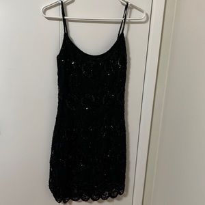 1994 beaded and sequined dress…